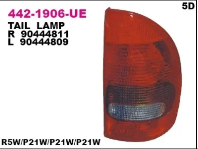 Задний фонарь DEPO 442-1906R-UE