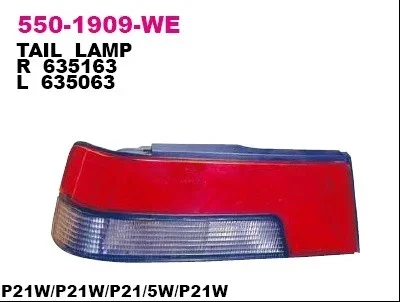 Задний фонарь DEPO 550-1909L-WE