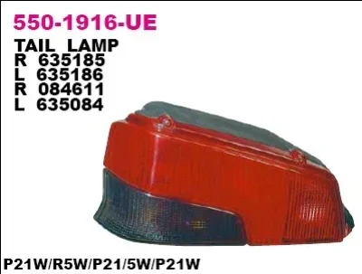 Задний фонарь DEPO 550-1916R-LD-UE