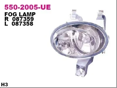 Противотуманная фара DEPO 550-2005R-UE