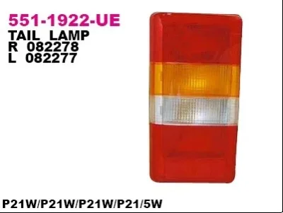 Задний фонарь DEPO 551-1922L-UE