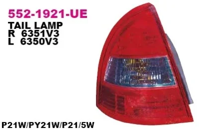 Задний фонарь DEPO 552-1921L-UE