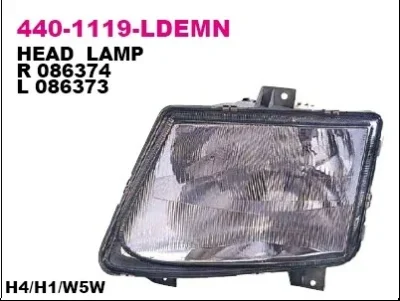 Основная фара DEPO 440-1119L-LDEMN