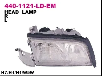 Основная фара DEPO 440-1121L-LD-EM