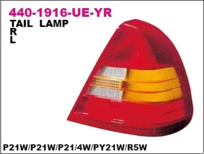 Задний фонарь DEPO 440-1916L-UE-YR