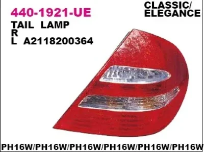 Задний фонарь DEPO 440-1921L-UE