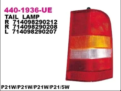 Задний фонарь DEPO 440-1936L-UE