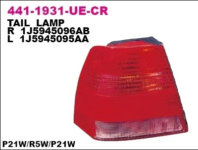 Задний фонарь DEPO 441-1931R-UE-CR