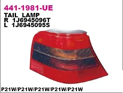 Задний фонарь DEPO 441-1981L-UE