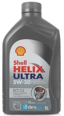 Масло моторное синтетическое 1 л - ACEA C3, API SN, MB 229.51, 229.31, BMW LL-04, GM dexos2, Chrysler MS-11106 SHELL SHELL 5W30 HELIX ULTRA ECT C3/1