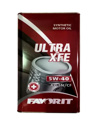 Ultra XFE 5W-40 API SN/CF 5л Metal FAVORIT 54394