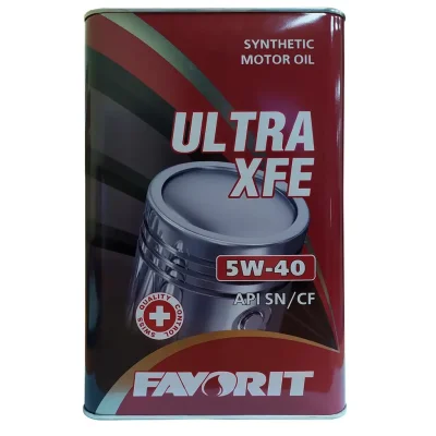 Ultra XFE 5W-40 API SN/CF 4л Metal FAVORIT 54706