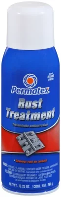 Преобразователь ржавчины Преобразователь ржавчины в грунт Permatex Rust Treatment, 291гр спрей PERMATEX 81849