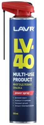 Многоцелевая смазка LV-40, 520 мл LAVR LN1453