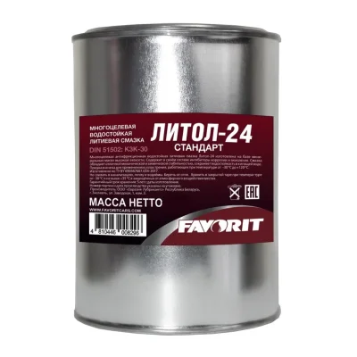 Литол -24 СТАНДАРТ 9 кг METAL FAVORIT 57506