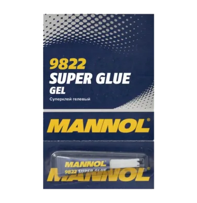 9822 MANNOL Суперклей Mannol GEL Super Glue