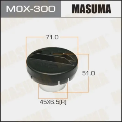 Крышка, топливной бак MASUMA MOX-300