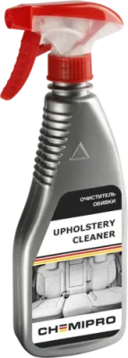 Очиститель Upholstery cleaner для очистки велюра, ткани, обивки салона,триггер-спрей, 500 мл CHEMIPRO CH042