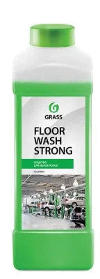Очиститель многоцелевой Floor wash strong: концентрированное щелочное моющее средство для особо сильных загрязнений из расчета 5 – 10 г/л воды, 1 л GRASS 250100