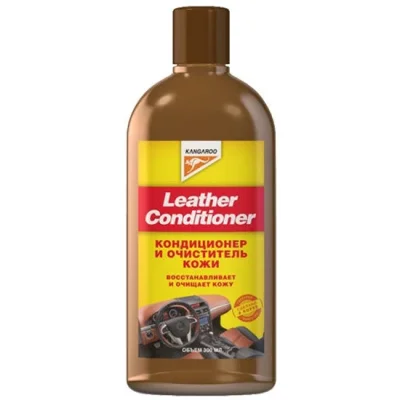 Очиститель обивки Кондиционер для кожи Leather Conditioner 300мл KANGAROO 250607
