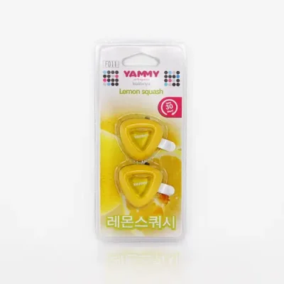 Ароматизатор на дефлектор, жидкий, аромат 'Lemon Squash', Корея YAMMY F011