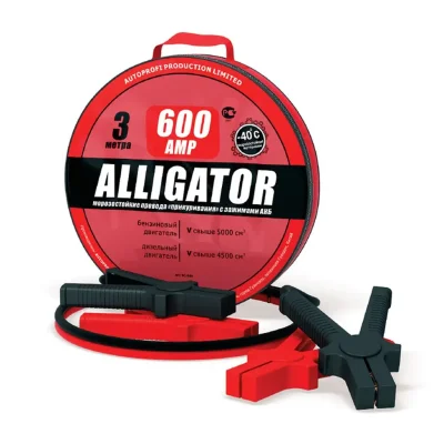 Провода прикуривания Аллигатор ALLIGATOR BC-600