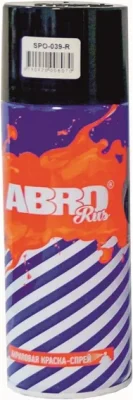 Краска ABRO-MASTERS черная глянцевая 473ml ABRO SPO-039