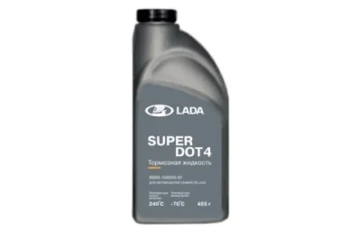 Тормозная жидкость 0,5 л Super DOT4 LADA 88888100000582