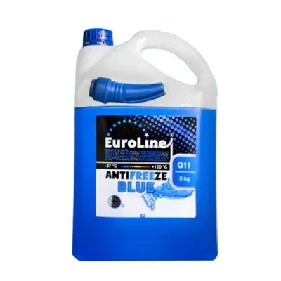 Антифриз EUROLINE EUROLINE BLUE G11 (СИНИЙ) 4,5 Л/5 КГ