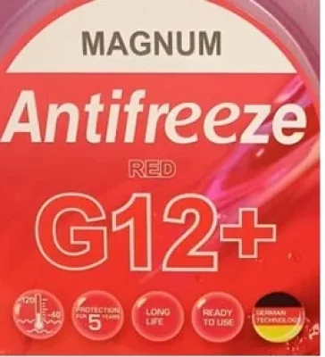 Антифриз готовый к применению G12+ RED, 0.9 л (красный) MAGNUM G12RPLUS/1