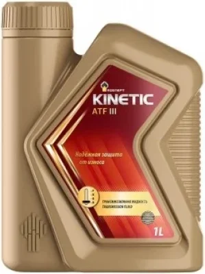 Жидкость трансмиссионная Kinetic ATF III 1л ROSNEFT 40817532