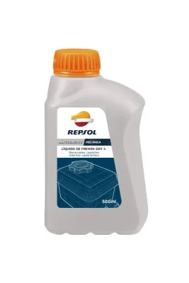 Тормозная жидкость LIQUIDO DE FRENOS DOT 4, 500 ml канистра Repsol 6331/R