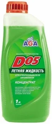 Жидкость для стеклоомывателя летняя "D05" 1L, концентрат AGA AGA055C