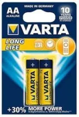 Батарейка 2шт VARTA LONGLIFE 2 AA LR6 VARTA 04106113412