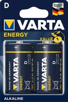 Батарейка 2шт VARTA ENERGY D LR20 VARTA 04120229412