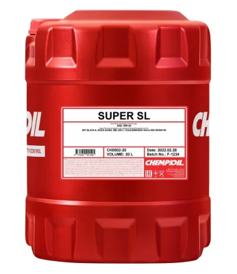 20л Super SL 10w-40 SL/CH-4 10.22г. CHEMPIOIL CH9502-20