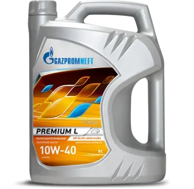 Premium L 10W-40 5 л масло моторное GAZPROMNEFT 253140406