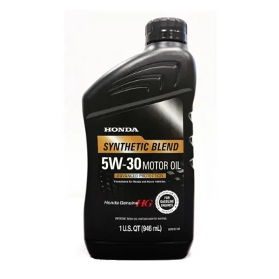 Масло моторное полусинтетическое 946мл - 5W30 Synthetic Blend (SP, GF-6) HONDA 087989134