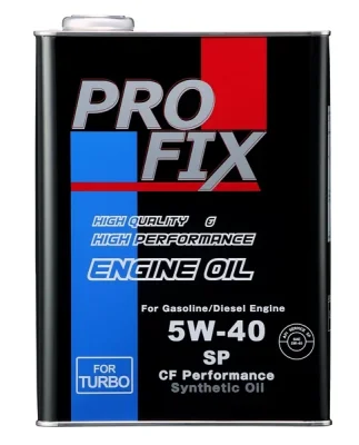 Масло моторное синтетическое 4 л - Engine Oil 5W-40 SP PROFIX SP5W40C