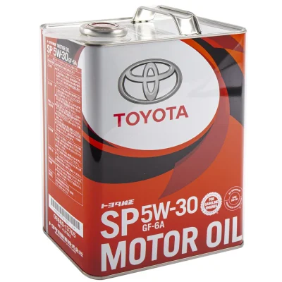 Масло моторное синтетическое 4л - 5W30 Motor Oil SP GF-6A (металл. банка) TOYOTA 0888013705