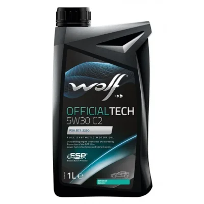 OfficialTech 5W30 C2/C3 1л масло моторное WOLF 65629/1