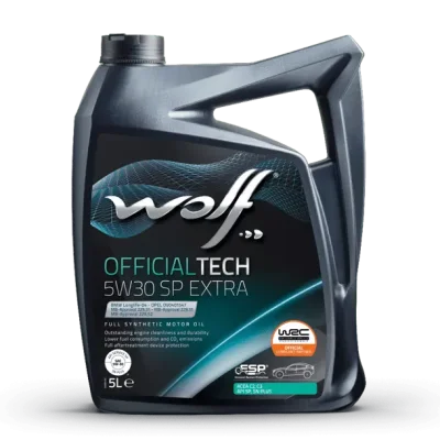 OfficialTech 5W-30 SP EXTRA 5 л моторное масло WOLF 65648/5