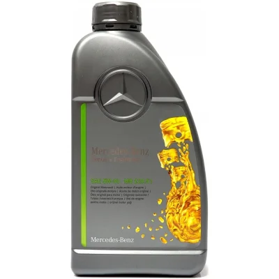 Синтетическое моторное масло Mercedes MB 229.51, 5W30, 1 литр NM MERCEDES A000989220711FBDR