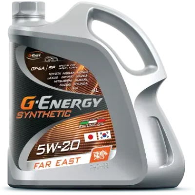 G-Energy Synthetic Far East 5W-20 4 л масло моторное GENERGY 253142528