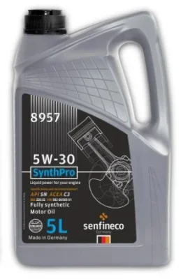 Масло моторное SynthPro 5W-30 API SN ACEA C3, кан.5 л. SENFINECO 8957