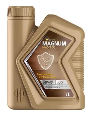 Масло моторное Magnum Maxtec 5W-40 1л ROSNEFT 40814632