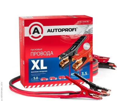 Провода пусковые AUTOPROFI AP/BC - 5000 XL
