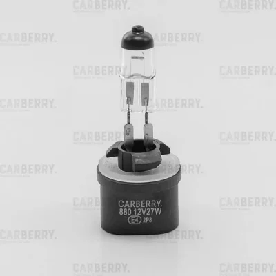 Лампа галогенная H27W/1 12V (27W) Day&Night (стандартные характеристики) CARBERRY 31CA10