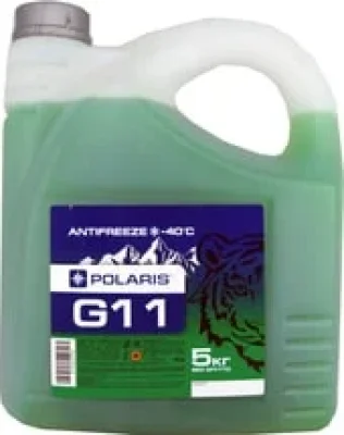 ANTIFREEZE G11 NEW зеленый 5кг Polaris PL0250NEW