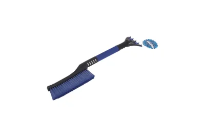 Щетка для снега со скребком и мягкой ручкой 61см BLUE MEGAPOWER MEGA-ARSENAL M-71020BL